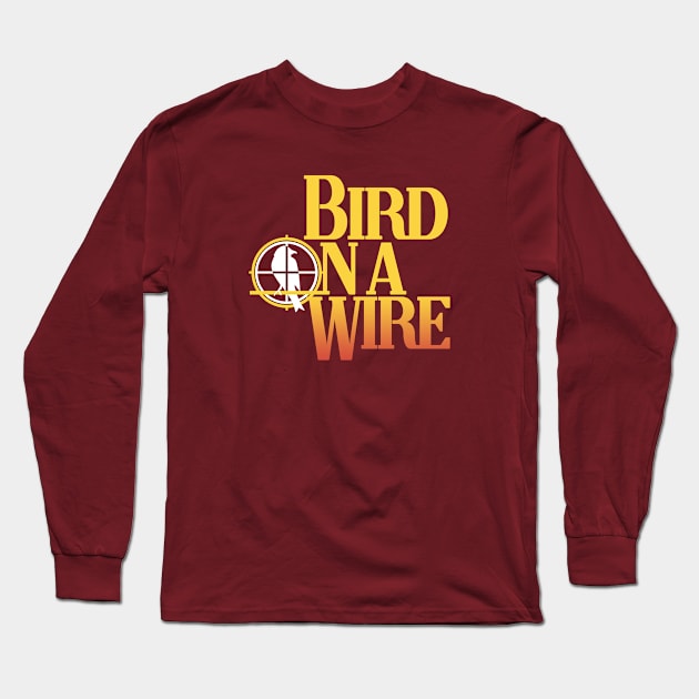 Bird on a Wire Long Sleeve T-Shirt by DCMiller01